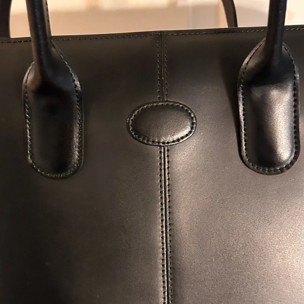 Stefano Bravo Structured Italian Leather Tote Bag